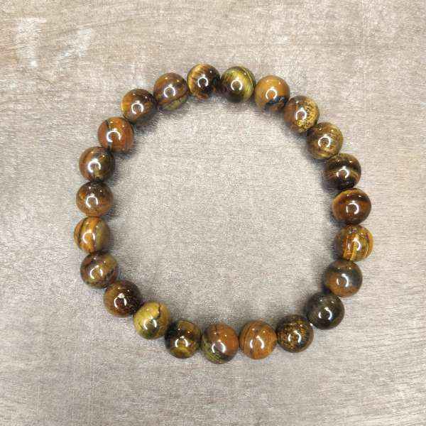 Bracciale Occhio di Tigre Naturale – Protezione ed Energia